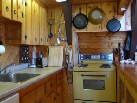 Fully equipped kitchen at Grand Chalet